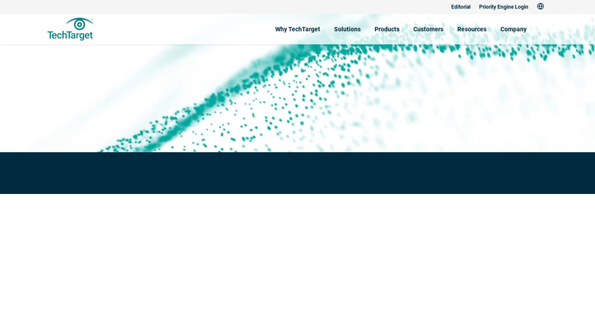 TechTarget Landing Page