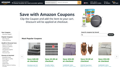 Amazon Coupons image
