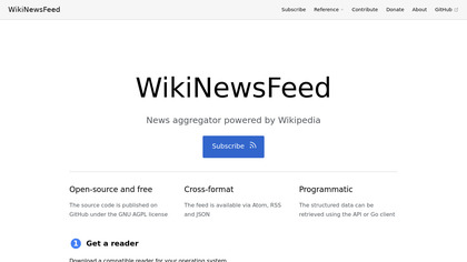 WikiNewsFeed image
