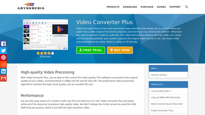 Abyssmedia Video Converter Plus image