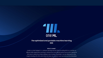 oneML image