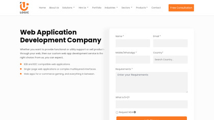 Custom Web App Development Company image