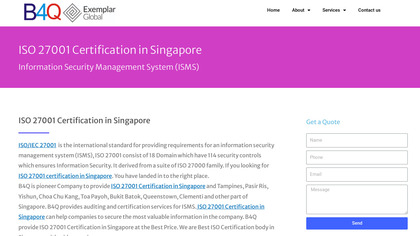 ISO 27001 Certification in Singapore image