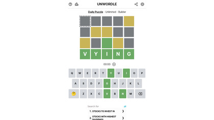 UnWordle - Unlock Wordle Puzzle image