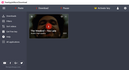FreeGrabApp Apple Music Downloader image