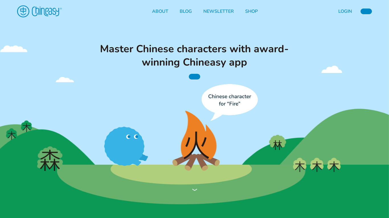 chineasy Landing page