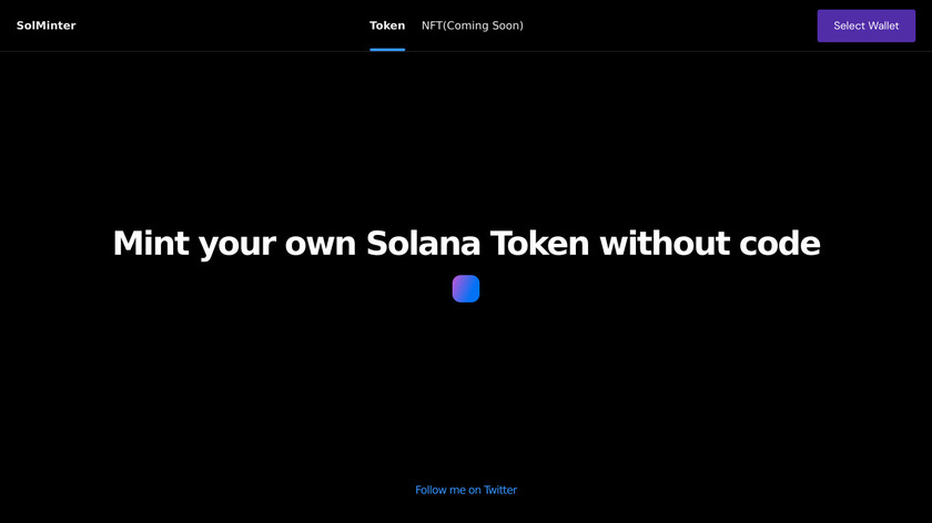 SolMinter Landing Page
