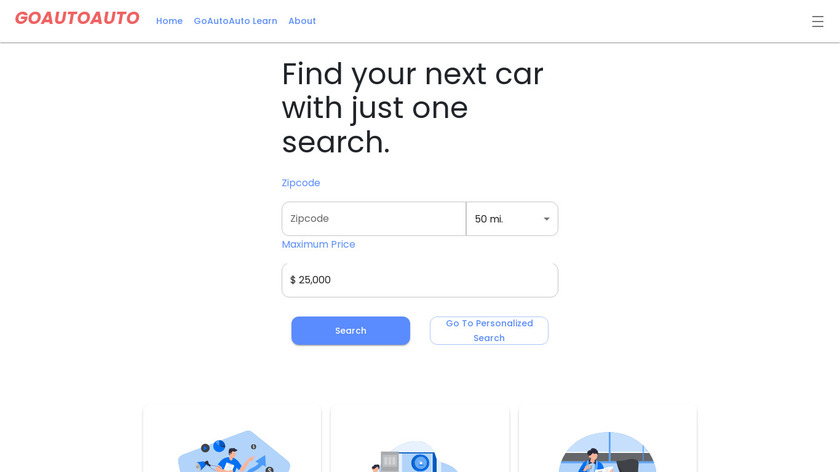 GoAutoAuto Landing Page