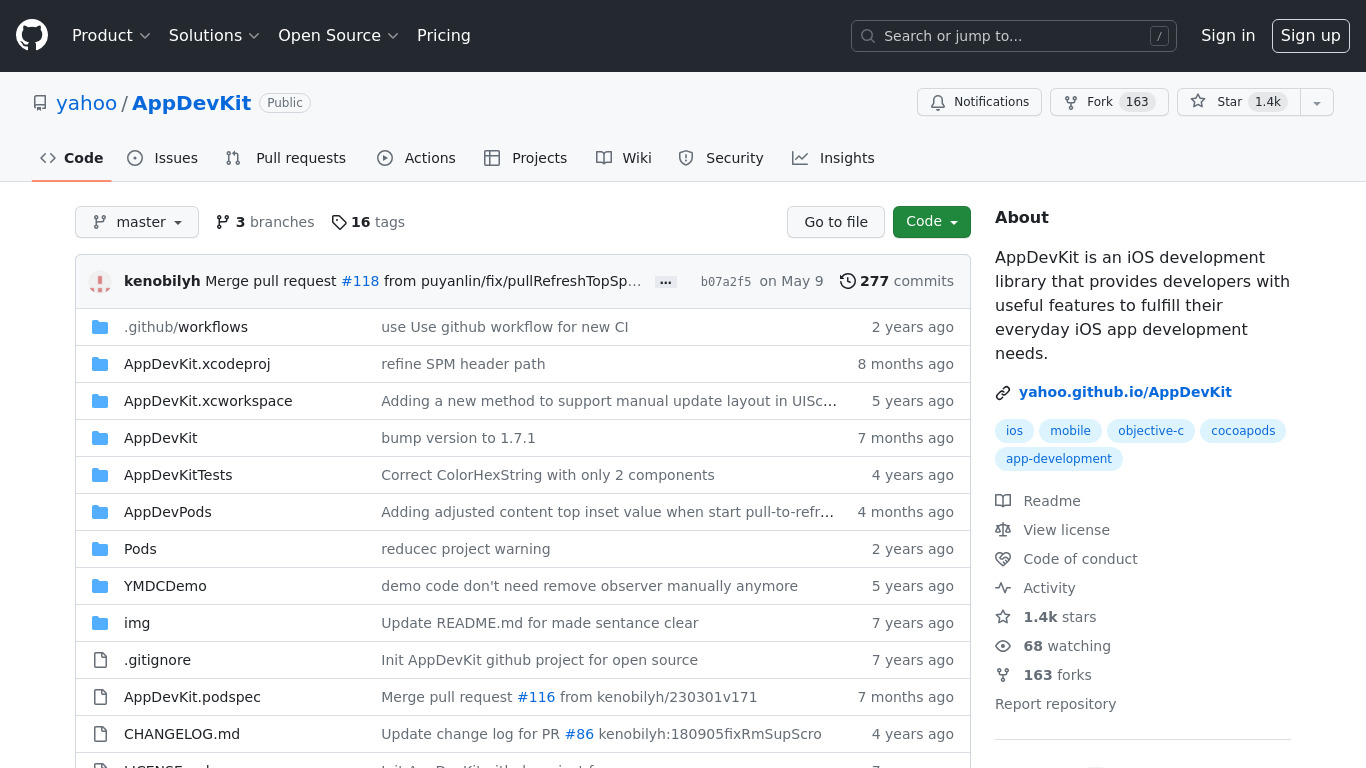 AppDevKit Alternatives Landing page