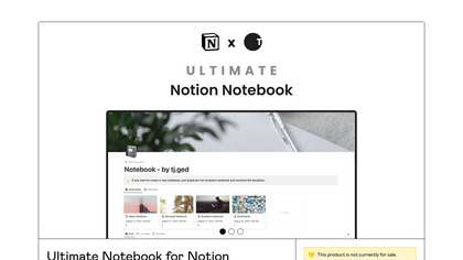 Ultimate Notebook for Notion image