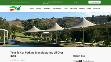 Tensile Car Parking Manufactures image