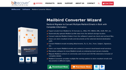 BitRecover Mailbird Converter Wizard image