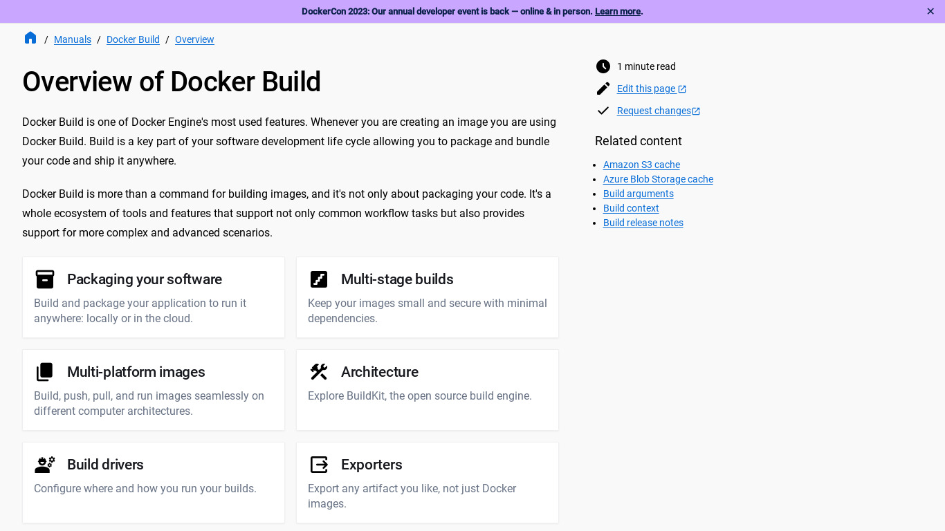 BuildKit Landing page