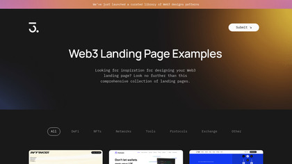 Web3 Landing pages image