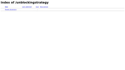 Unblocking Strategy image