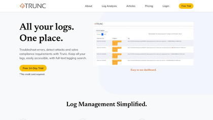 Trunc Log Management / SIEM image