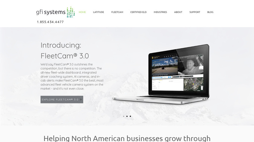 GFI Systems Landing Page