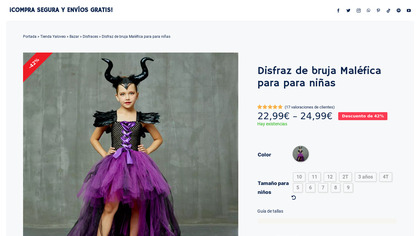 Disfraz malefica image
