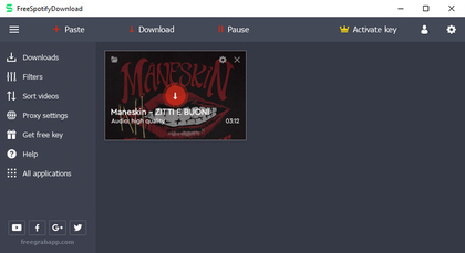 FreeGrabApp Spotify Downloader image