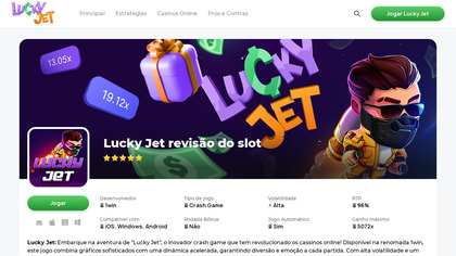 Lucky Jet Brasil Apostas 1Win image