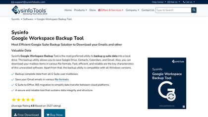 Google Workspace Backup Tool image