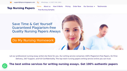 Top nursing papers writing service image