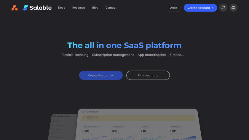 Salable Landing Page
