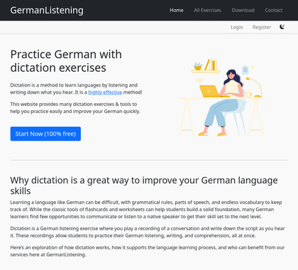 germanlistening.com image