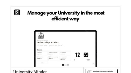 University Minder image