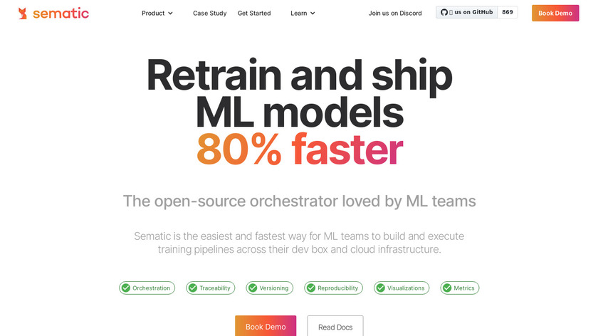 Sematic Landing Page