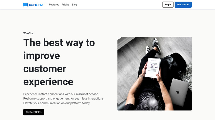 XonChat Landing Page