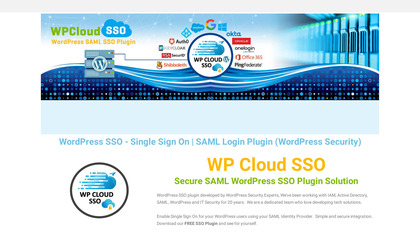 WP Cloud SSO image