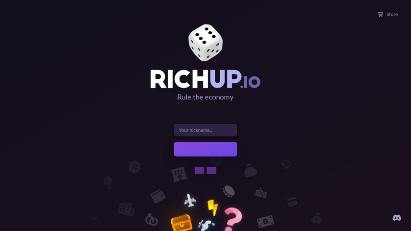 Richup.io Landing Page