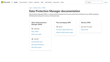 System Center Data Protection Manager image