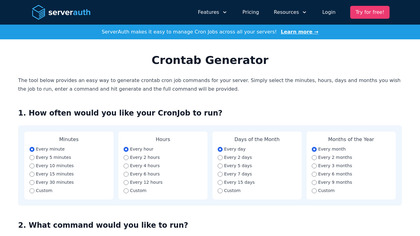 Free Crontab Generator image