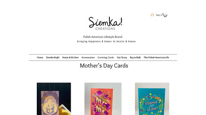 Polish Mother's Day card image