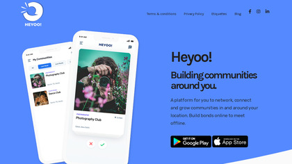 Heyoo! Community Discovery App image