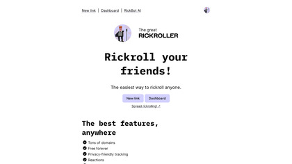 The Great Rickroller image