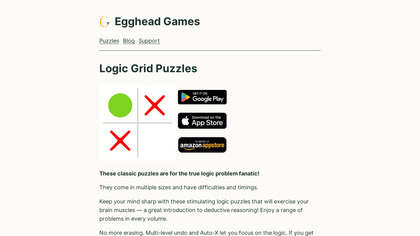 Quick Logic Puzzles image