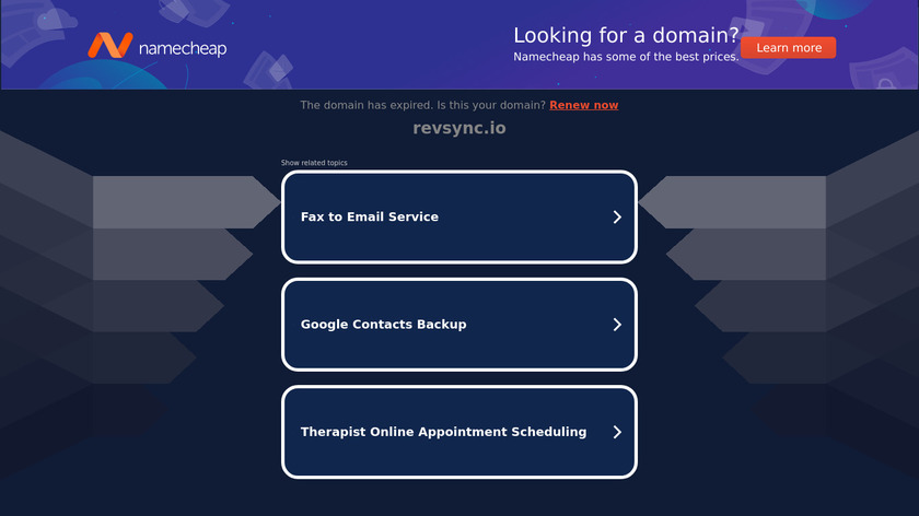 RevSync.io Landing Page