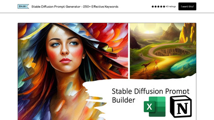 Prompt Builder for Stable Diffusion image
