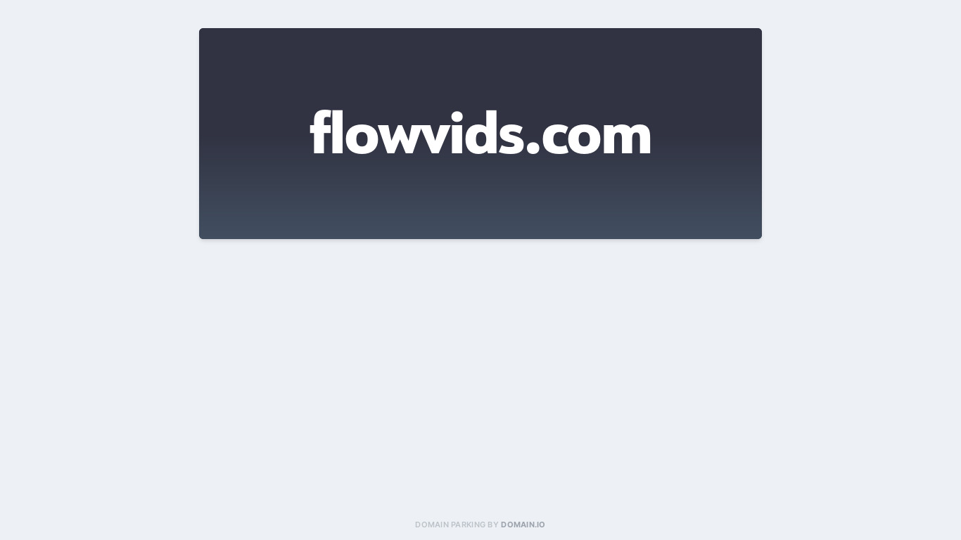 FlowVids - Video Sharing Platform Landing page