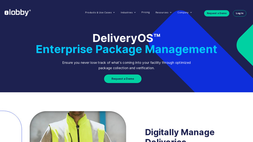 iLobby DeliveryOS Landing Page