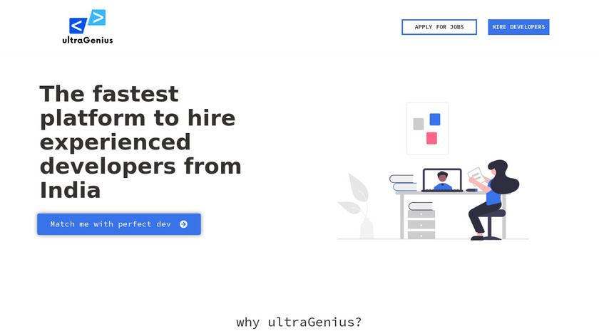 UltraGenius.Club Landing Page