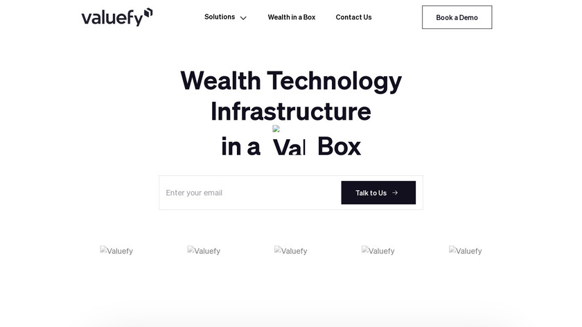 Valuefy Landing Page