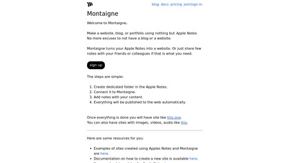 montaigne.io image