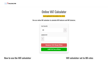 Vatonlinecalculator.co.uk image