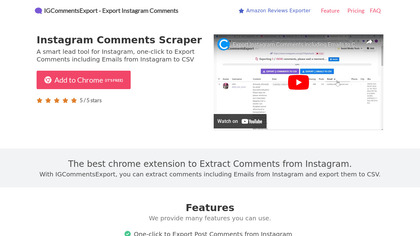 IGCommentsExport - Export IG Comments image