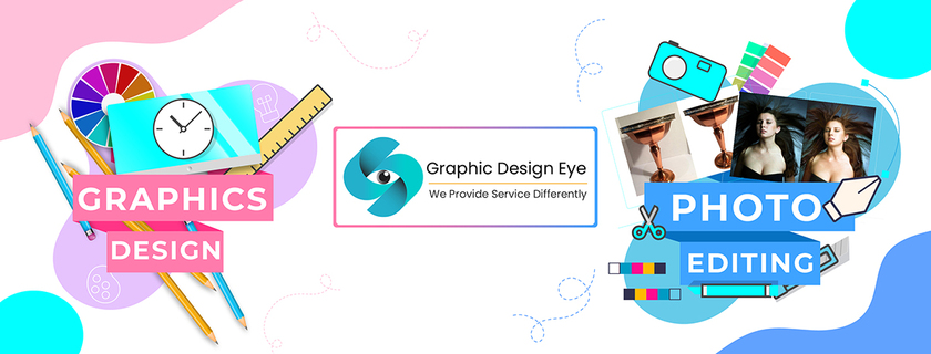 Graphic Design Eye Landing Page