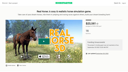 Real Horse 3D image